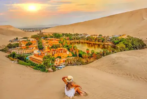 하루 종일 Paracas, Ballestas Islands, Ica, Huacachina